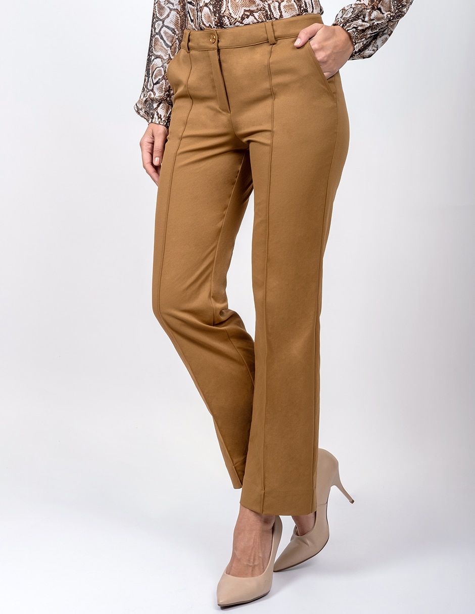 Pantalón capri regular para mujer 4