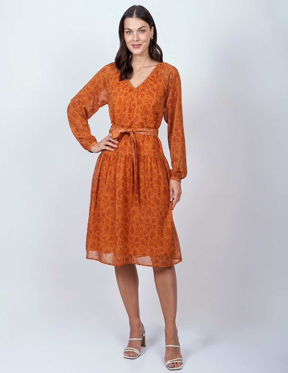 Vestido a la rodilla casual para mujer Vestido a la rodilla casual para mujer