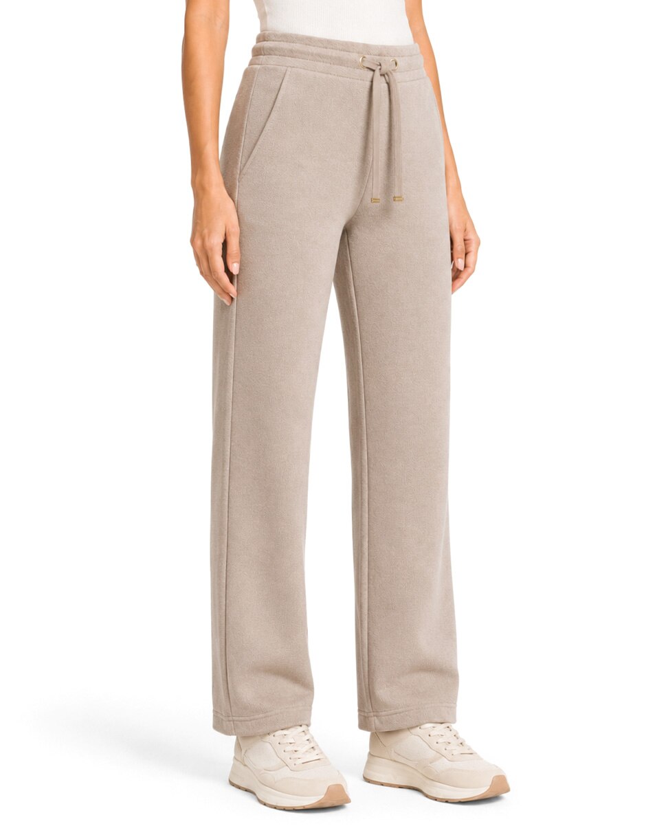 Pants regular con jareta para mujer 4