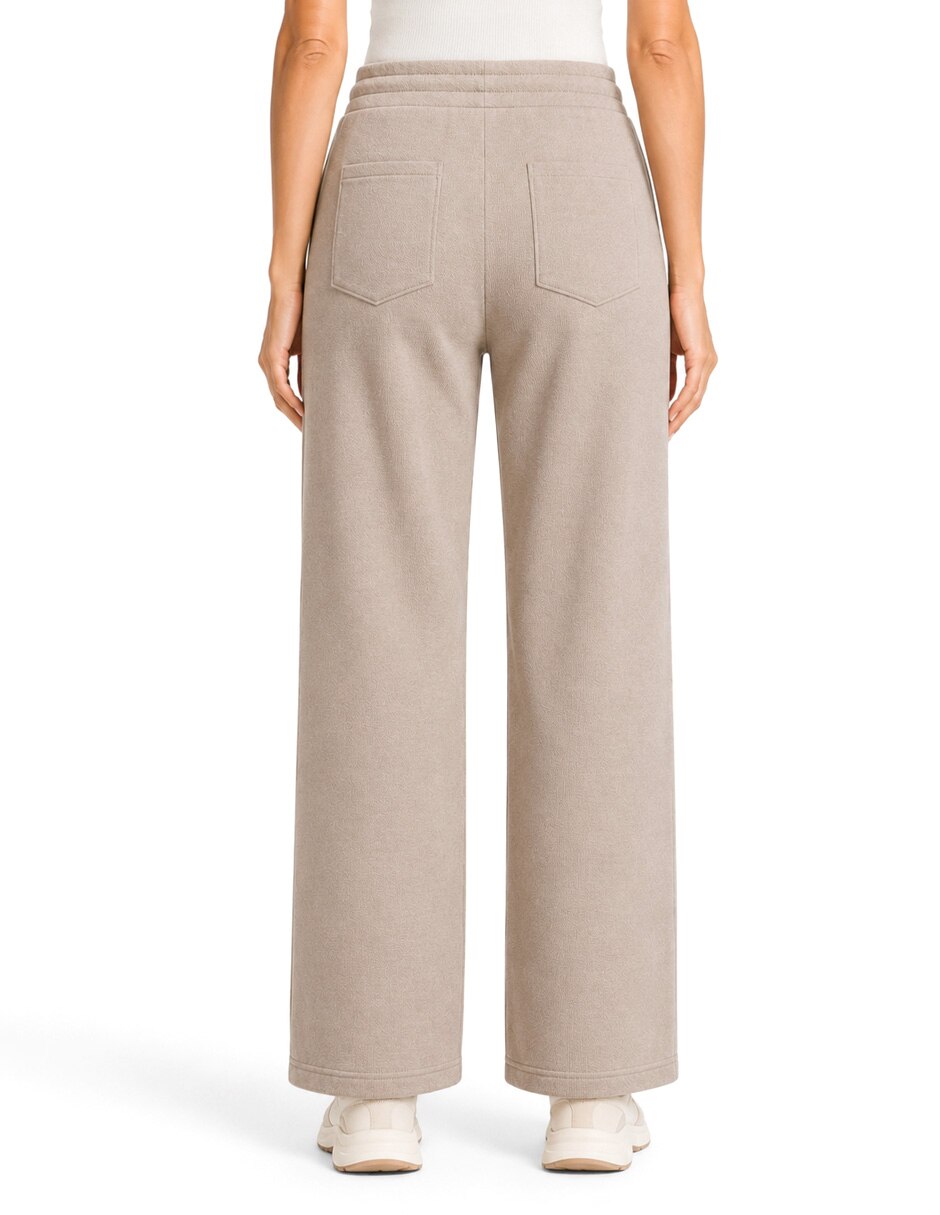 Pants regular con jareta para mujer 5