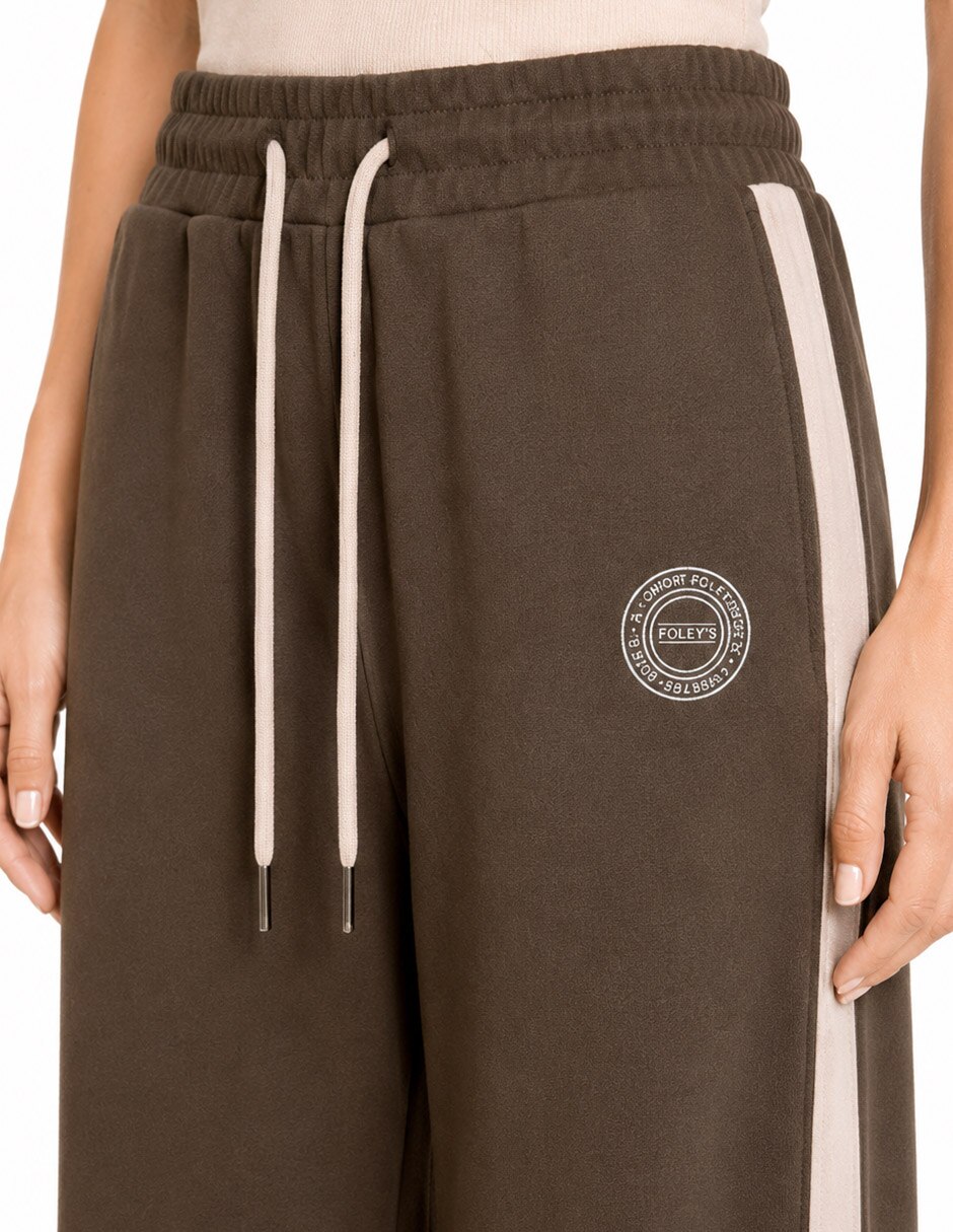Pants regular con jareta para mujer 3