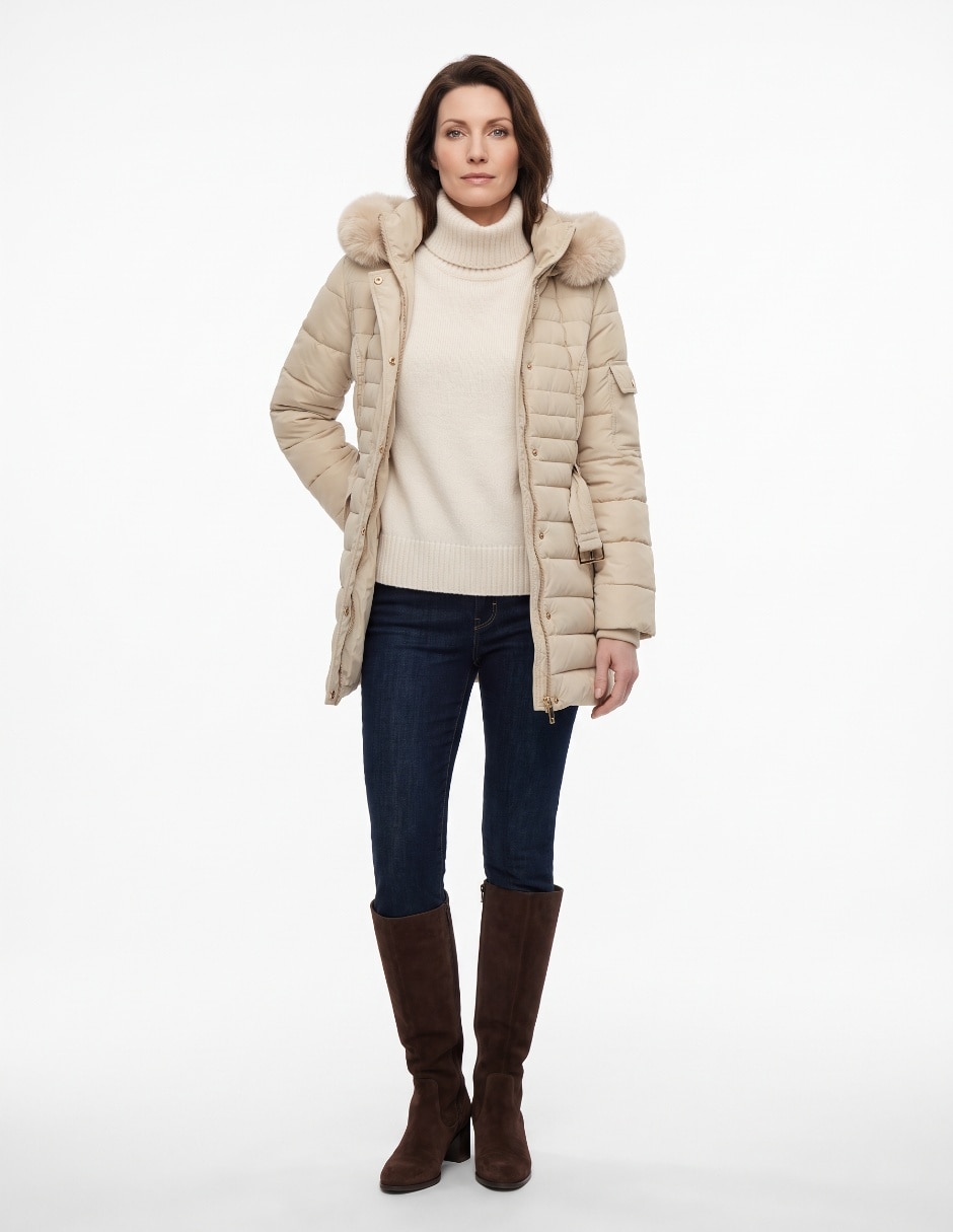 Chamarra impermeable para mujer