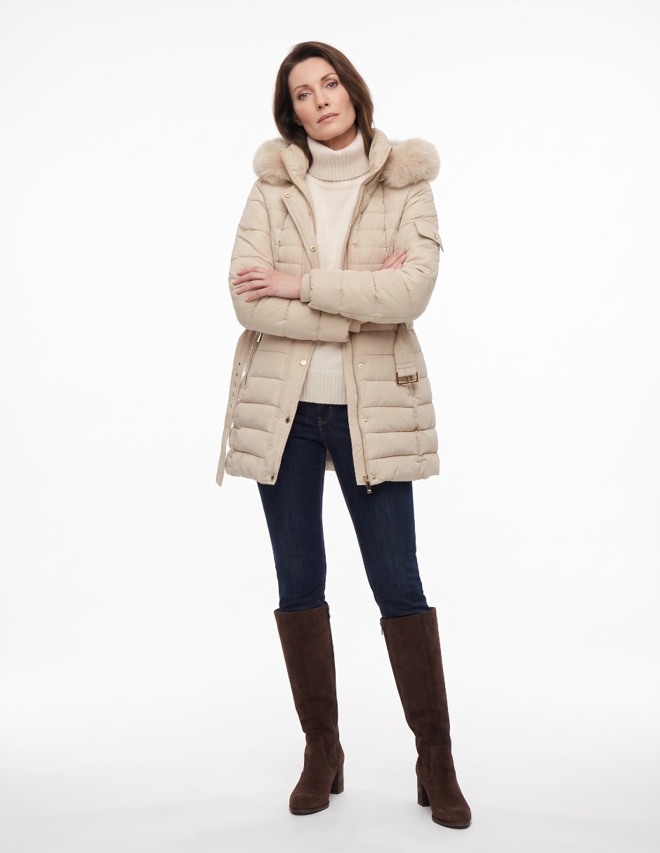 Chamarra impermeable para mujer 4