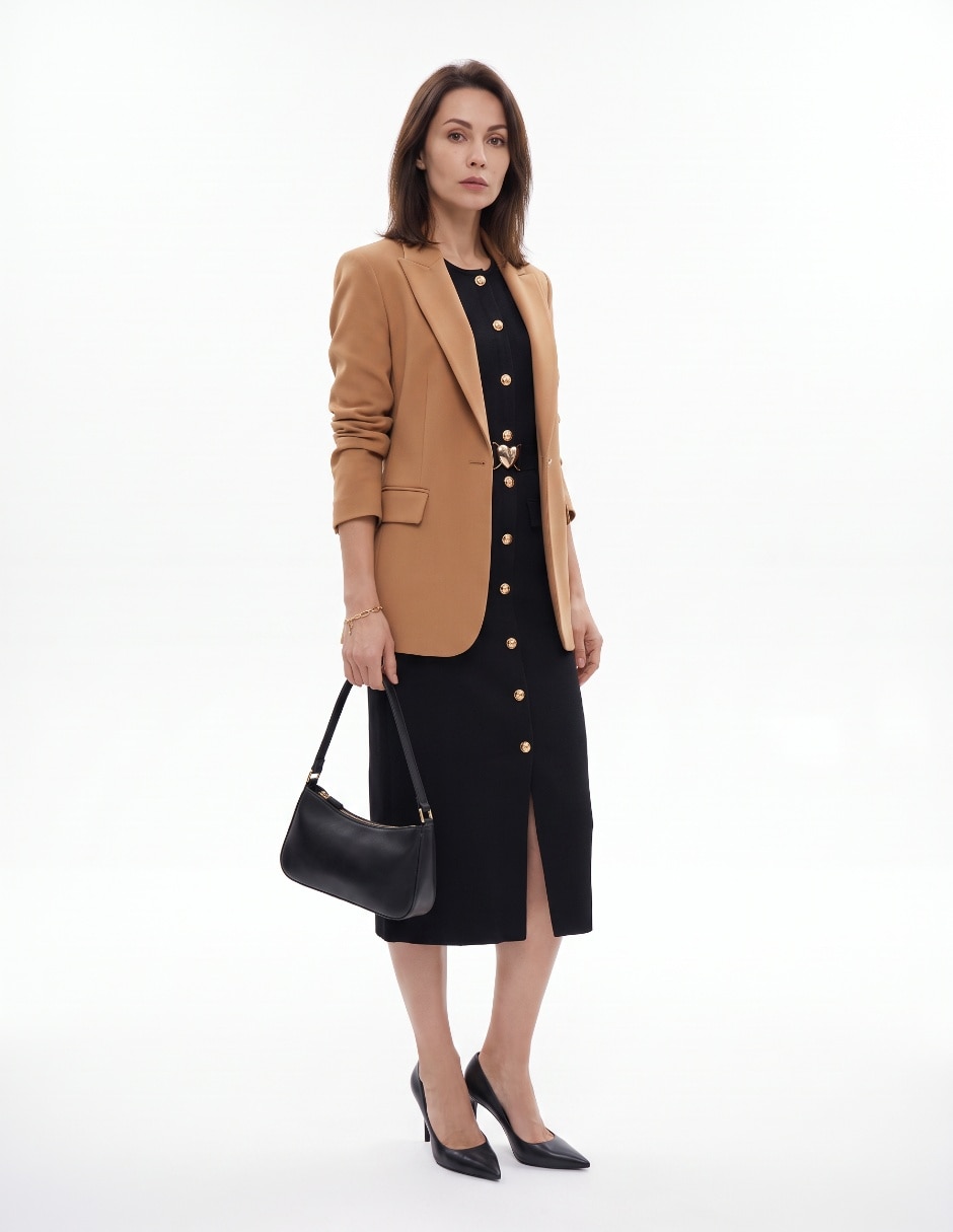 Vestido largo casual para mujer 4