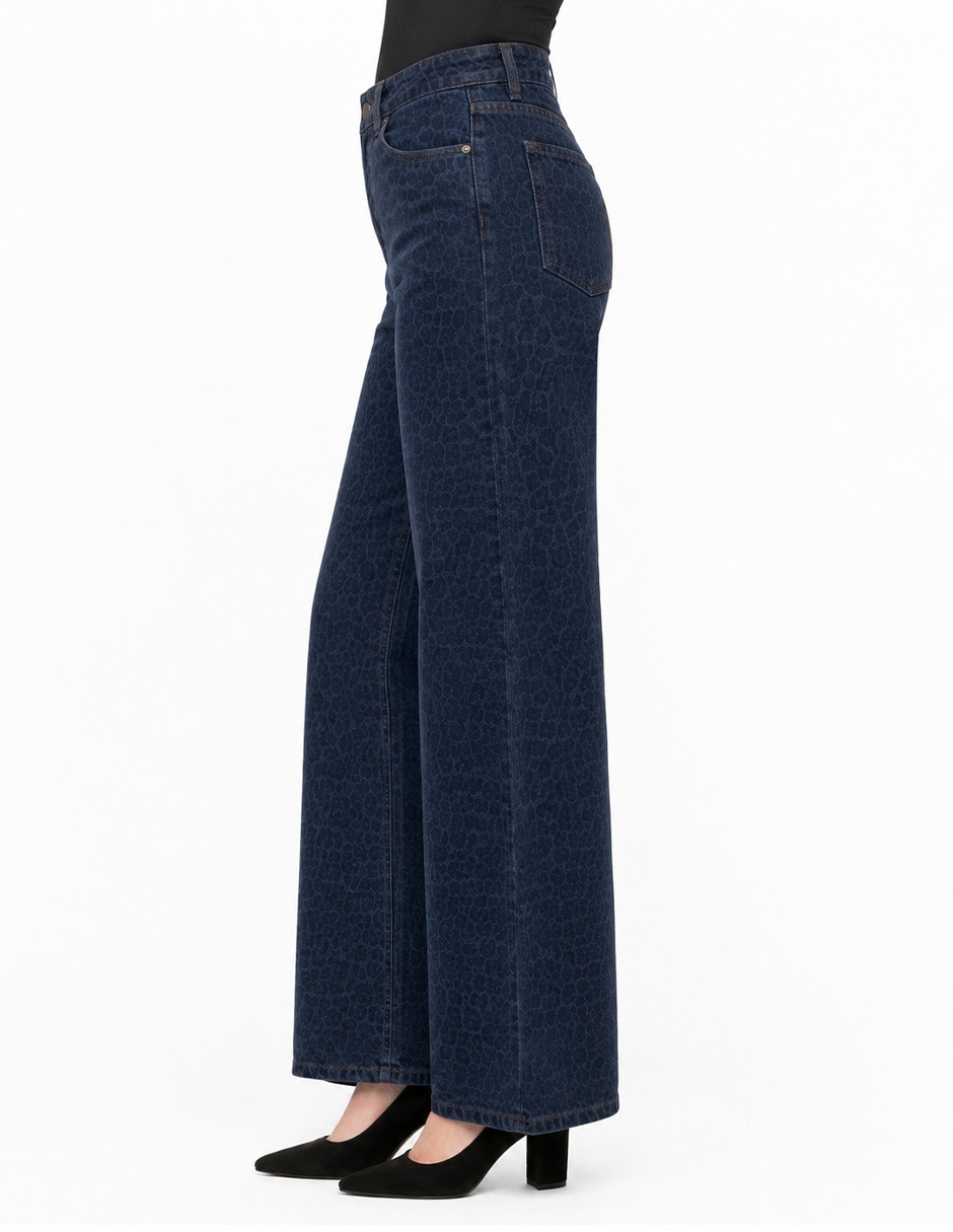 Jeans bota 226921 denim para mujer 2