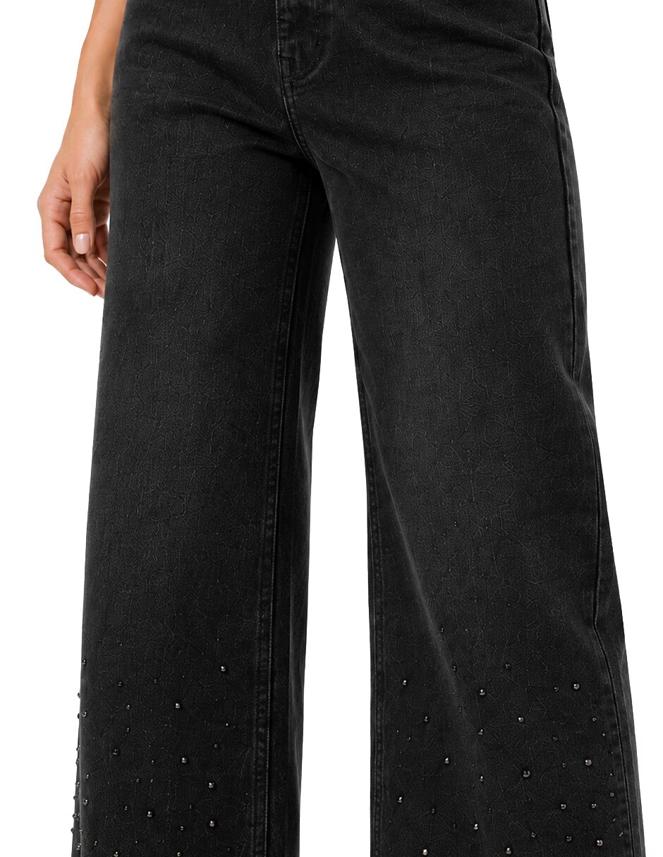 Jeans bota denim para mujer 5