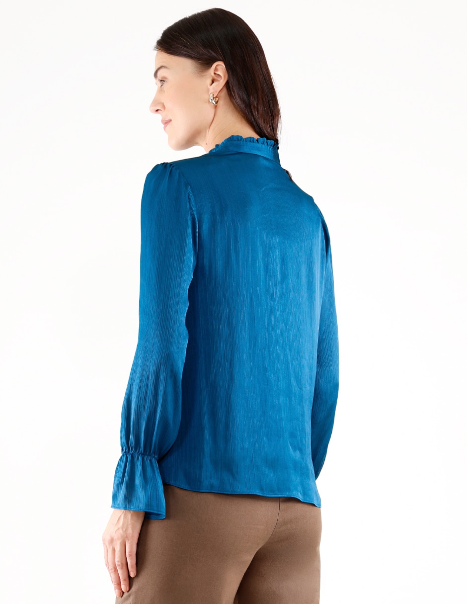 BLUSA COLECCION manga Larga para mujer 2