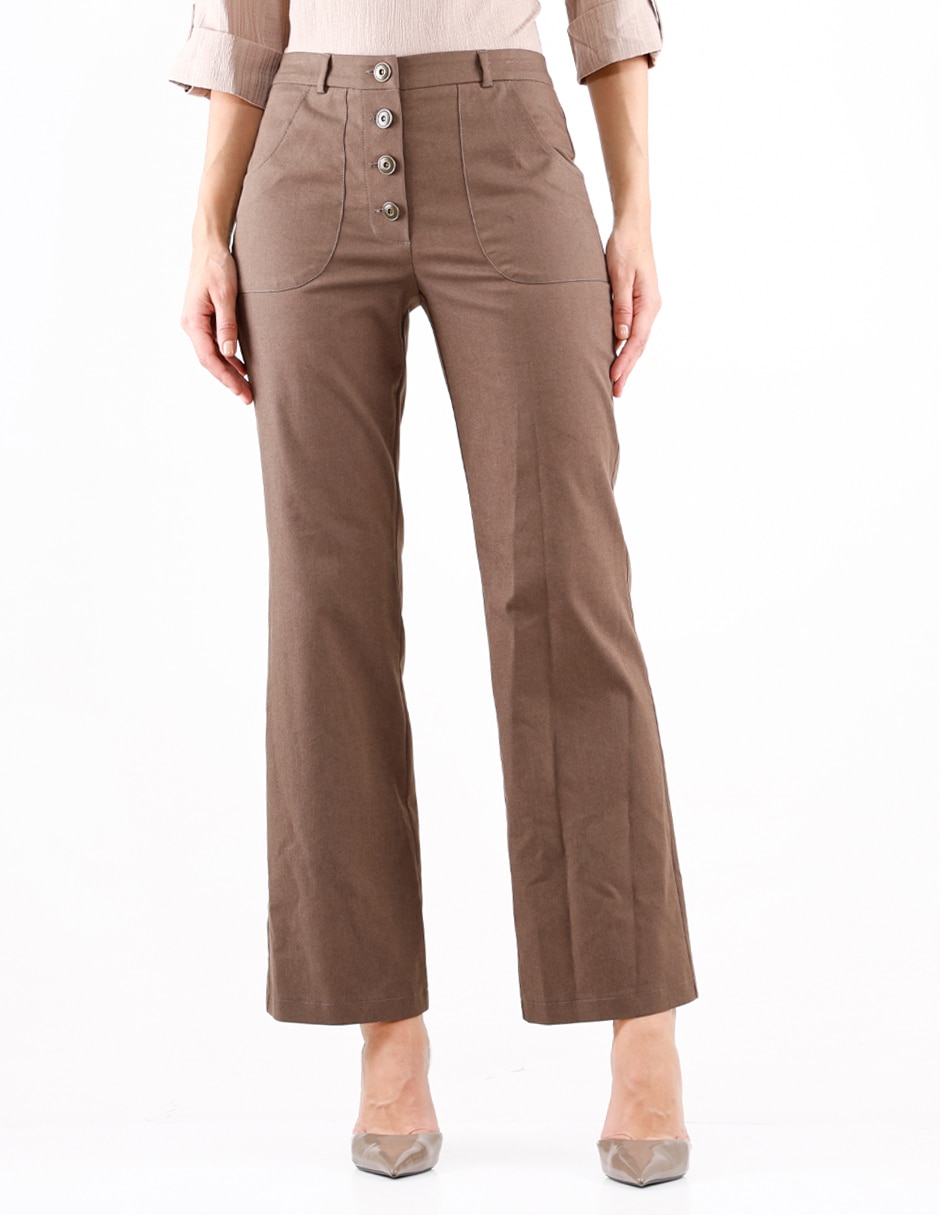 Pantalón coleccion regular para mujer Pantalón coleccion regular para mujer