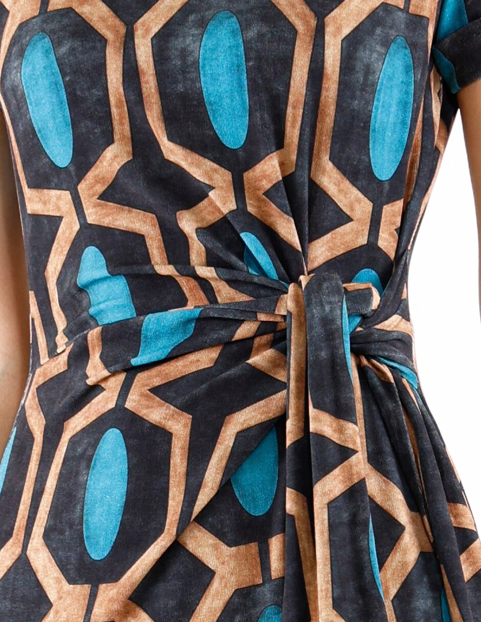Vestido a la rodilla casual coleccion para mujer 3