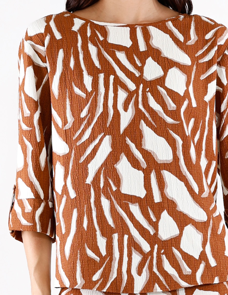 Blusa coleccion manga 3/4 para mujer 3