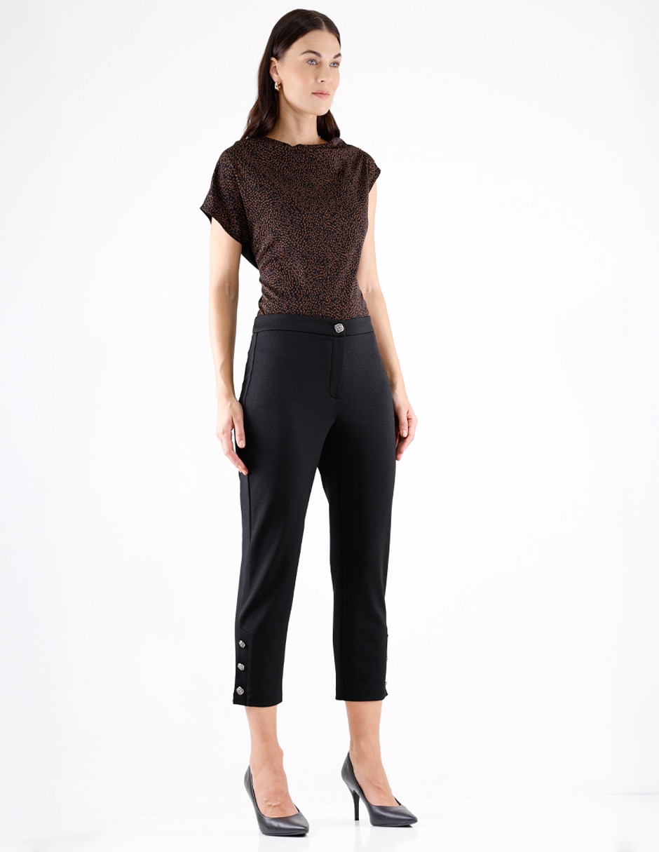 Pantalón coleccion regular para mujer 4