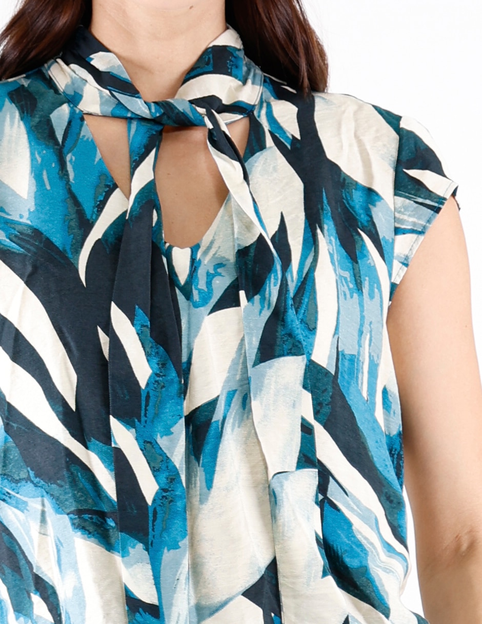 BLUSA COLECCION manga Corta para mujer 2