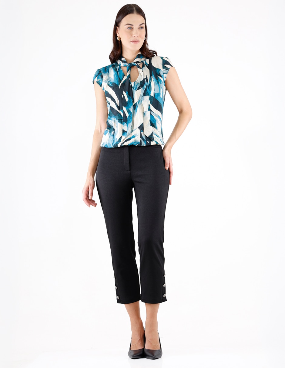 BLUSA COLECCION manga Corta para mujer 3