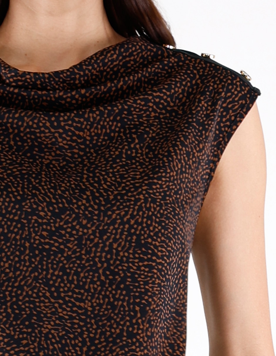 BLUSA COLECCION manga Corta para mujer 4