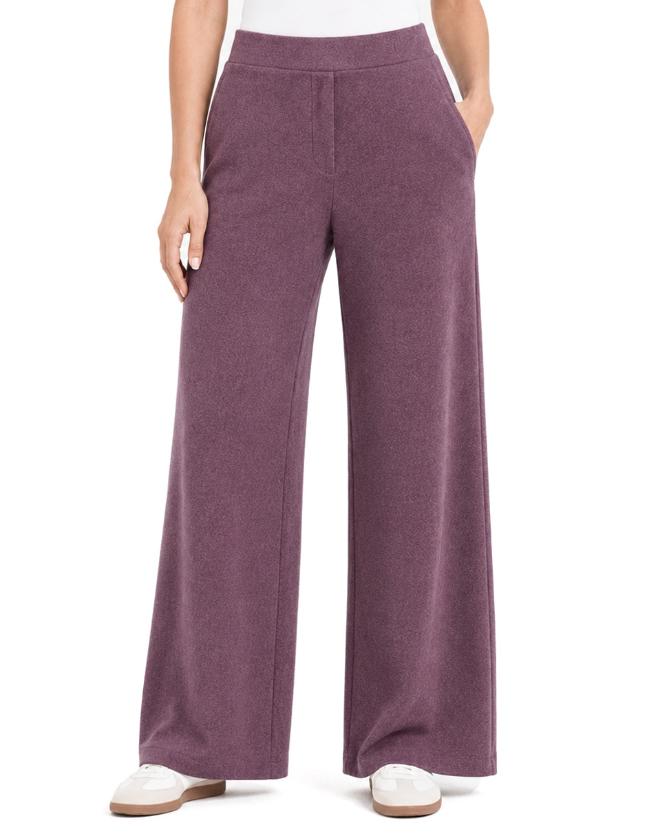 Pants regular con elástico para mujer Pants regular con elástico para mujer