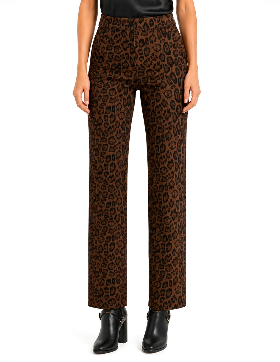 Pantalón de vestir elina regular para mujer