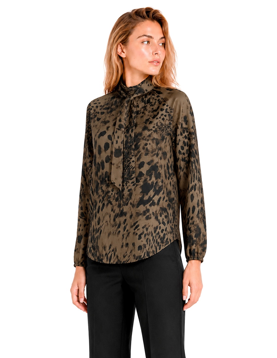 Blusa elina manga larga para mujer 5