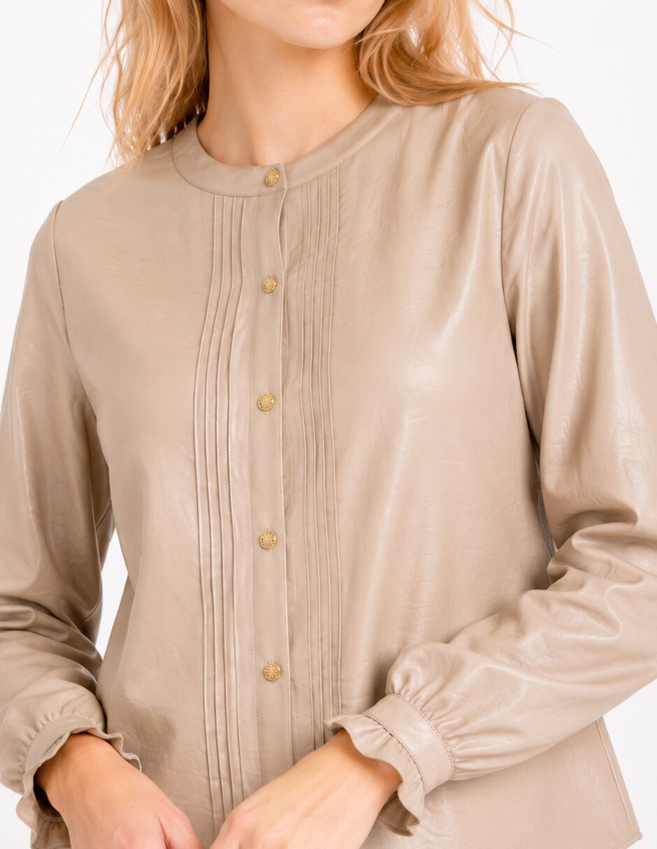 Blusa elina manga larga para mujer 5