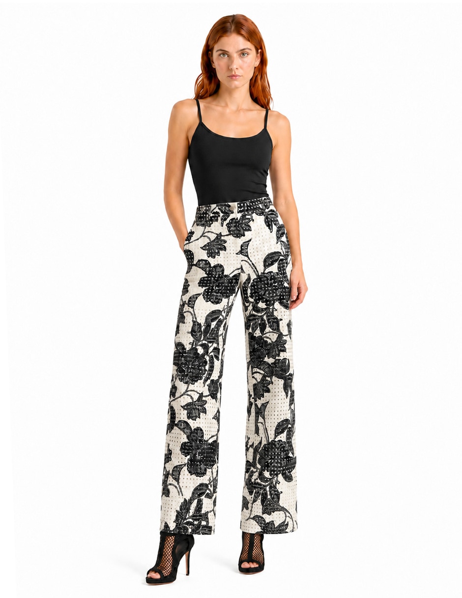 Pantalón delphy regular para mujer 2