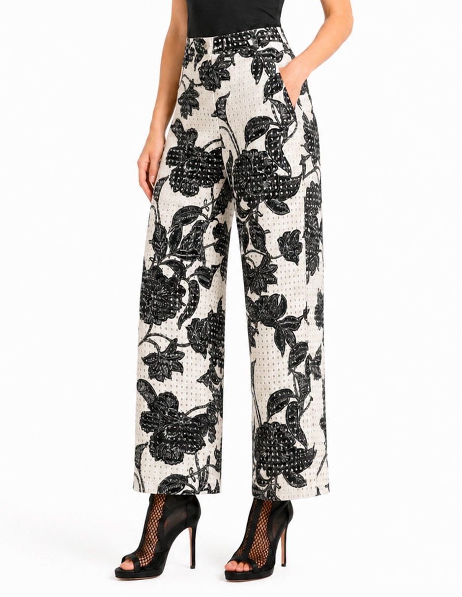 Pantalón delphy regular para mujer 4