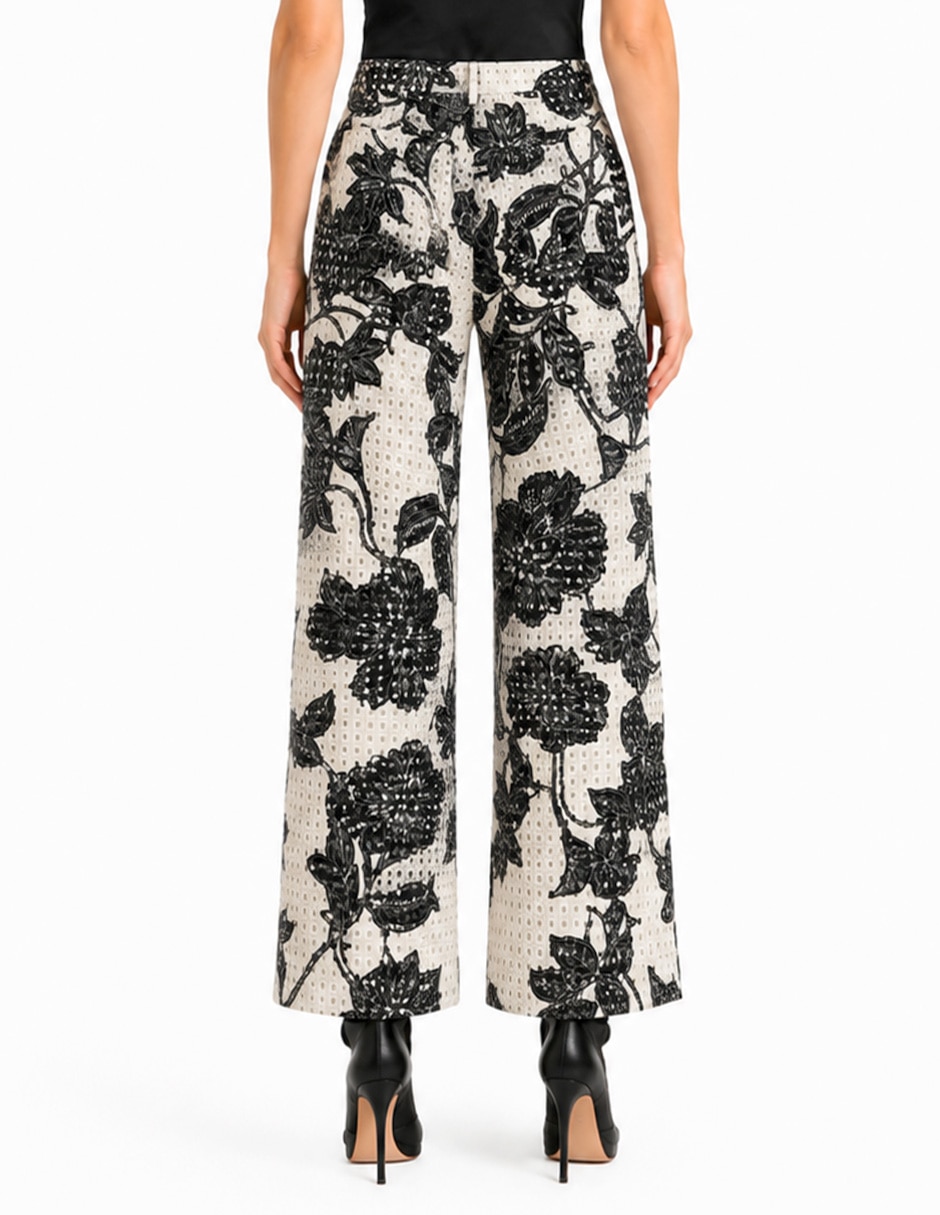 Pantalón delphy regular para mujer 5