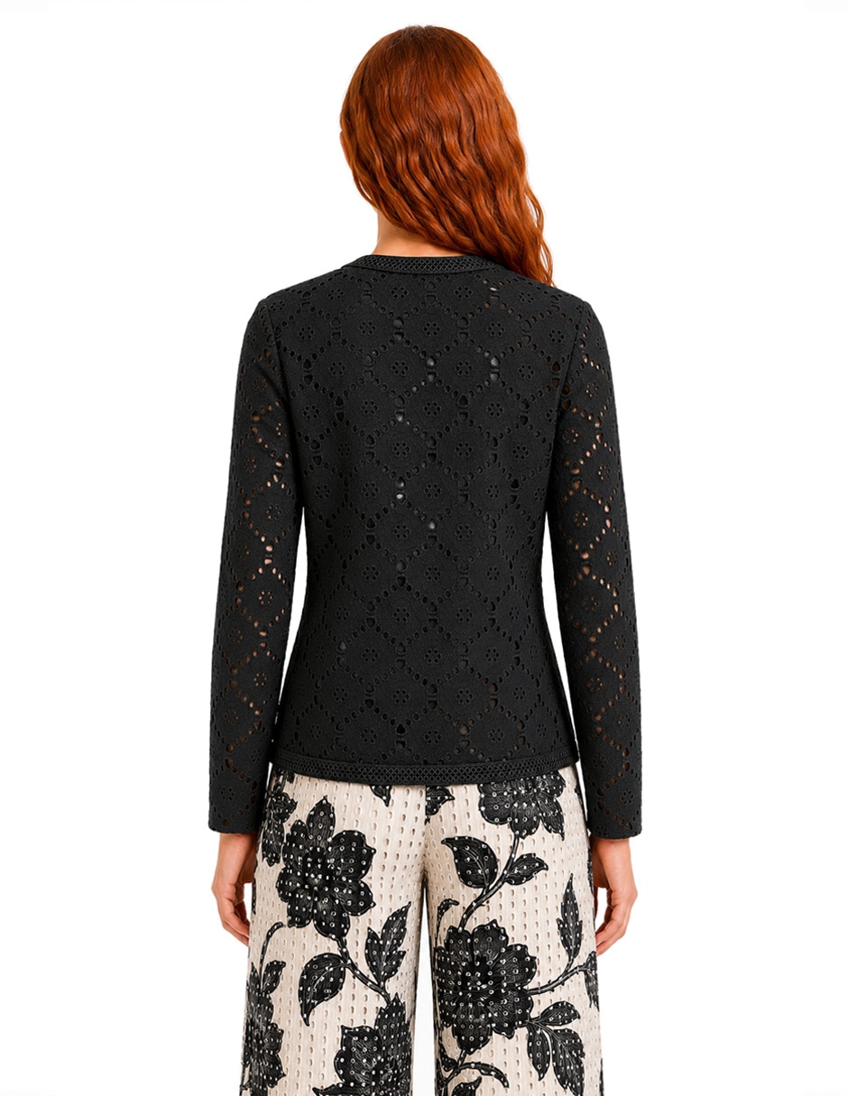 Saco sastreado casual para mujer 4