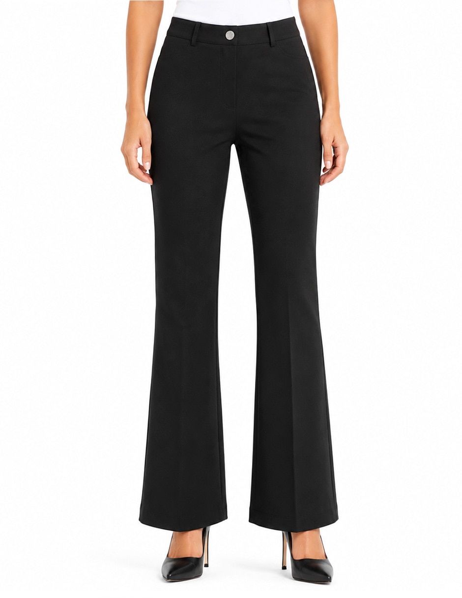 Pantalón de vestir elina recto para mujer Pantalón de vestir elina recto para mujer
