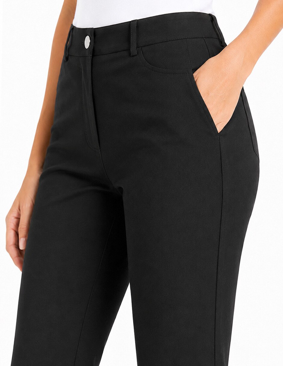 Pantalón de vestir elina recto para mujer 3