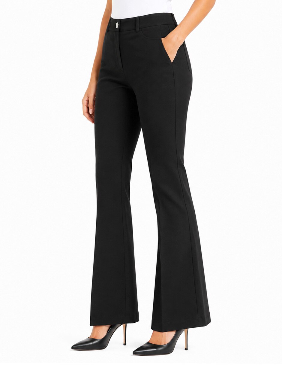 Pantalón de vestir elina recto para mujer 5