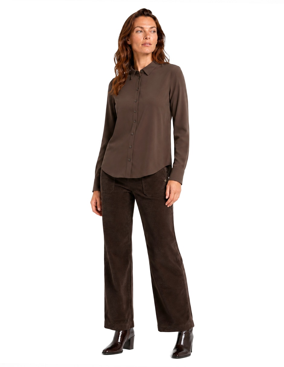 Blusa cleo manga larga para mujer 2