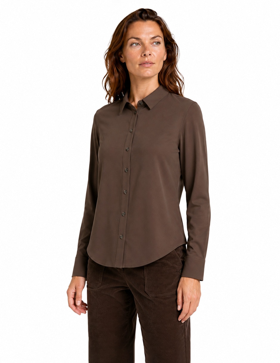 Blusa cleo manga larga para mujer 4