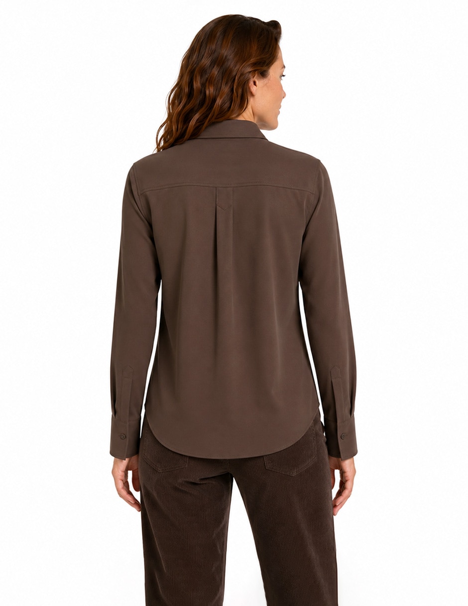 Blusa cleo manga larga para mujer 5