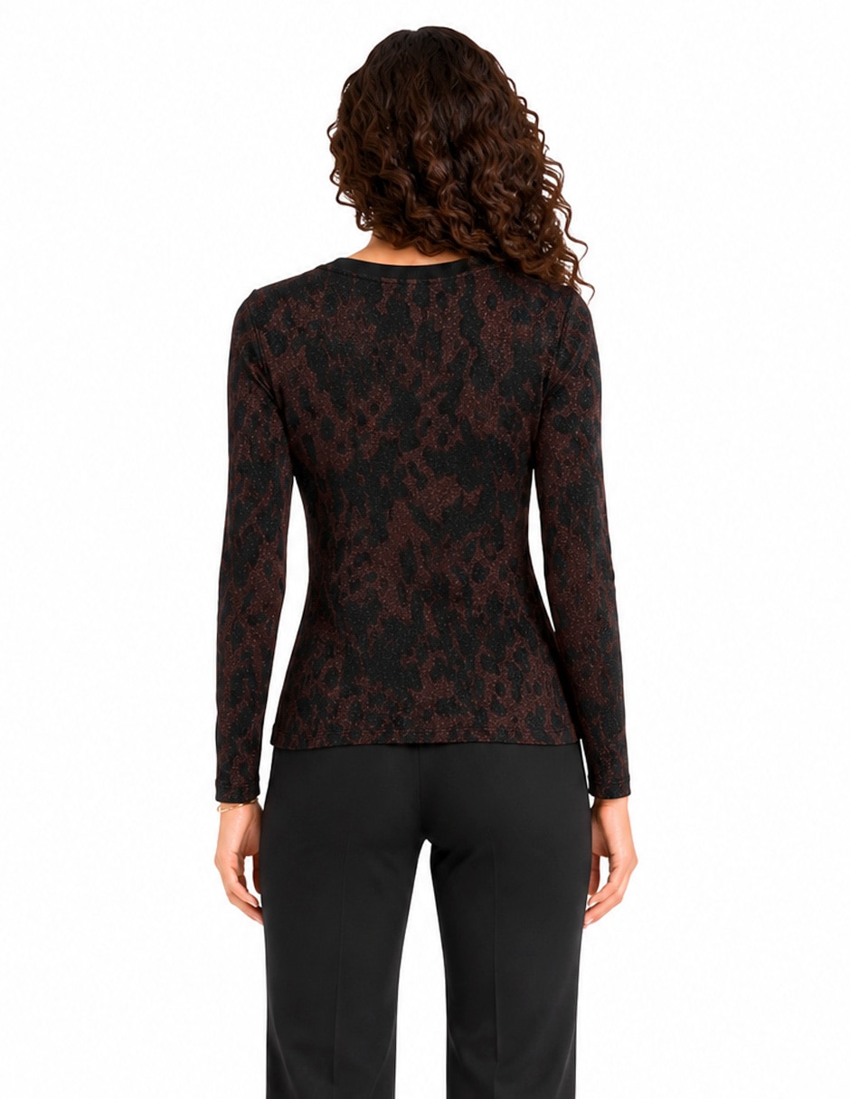 Blusa cleo manga larga para mujer 5