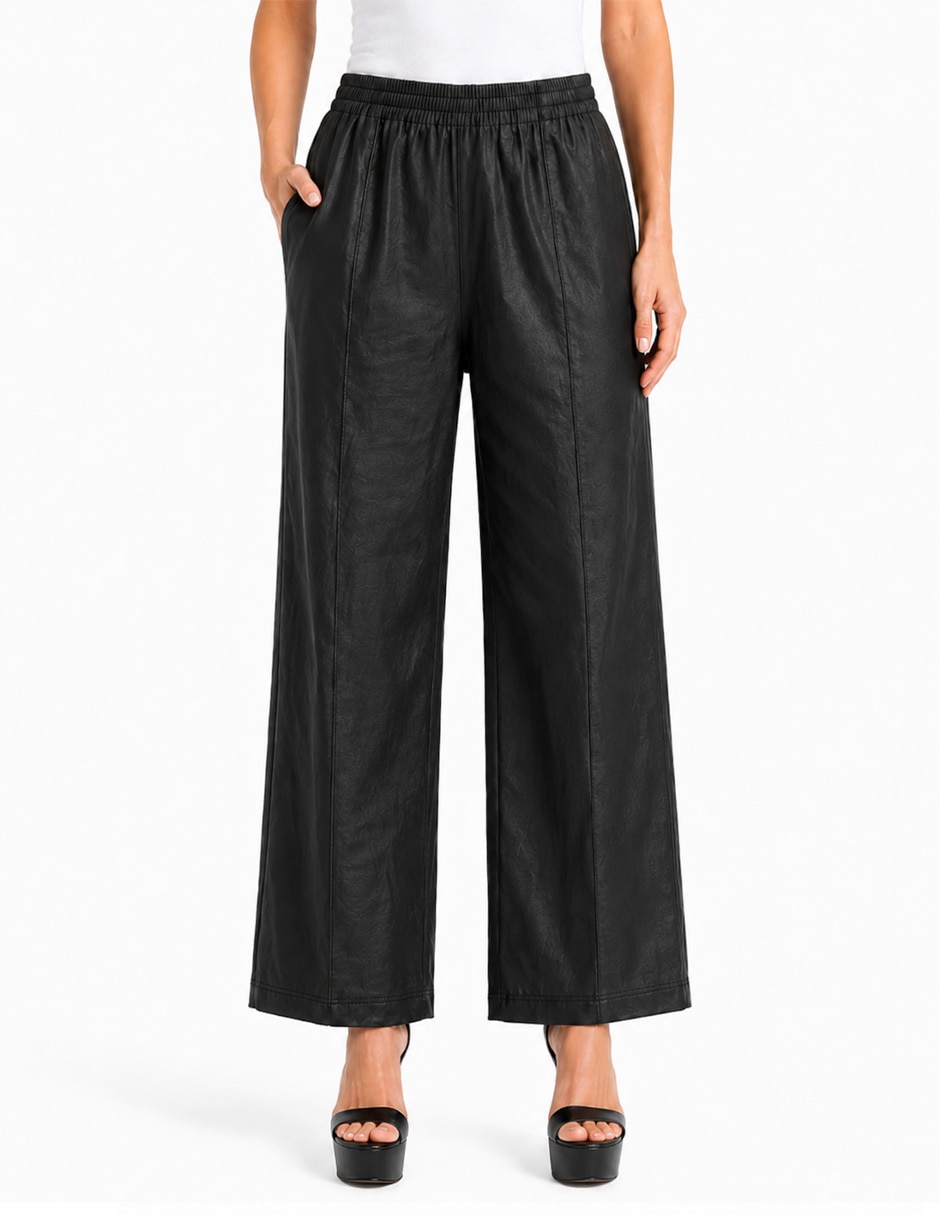 Pantalón delphy recto para mujer