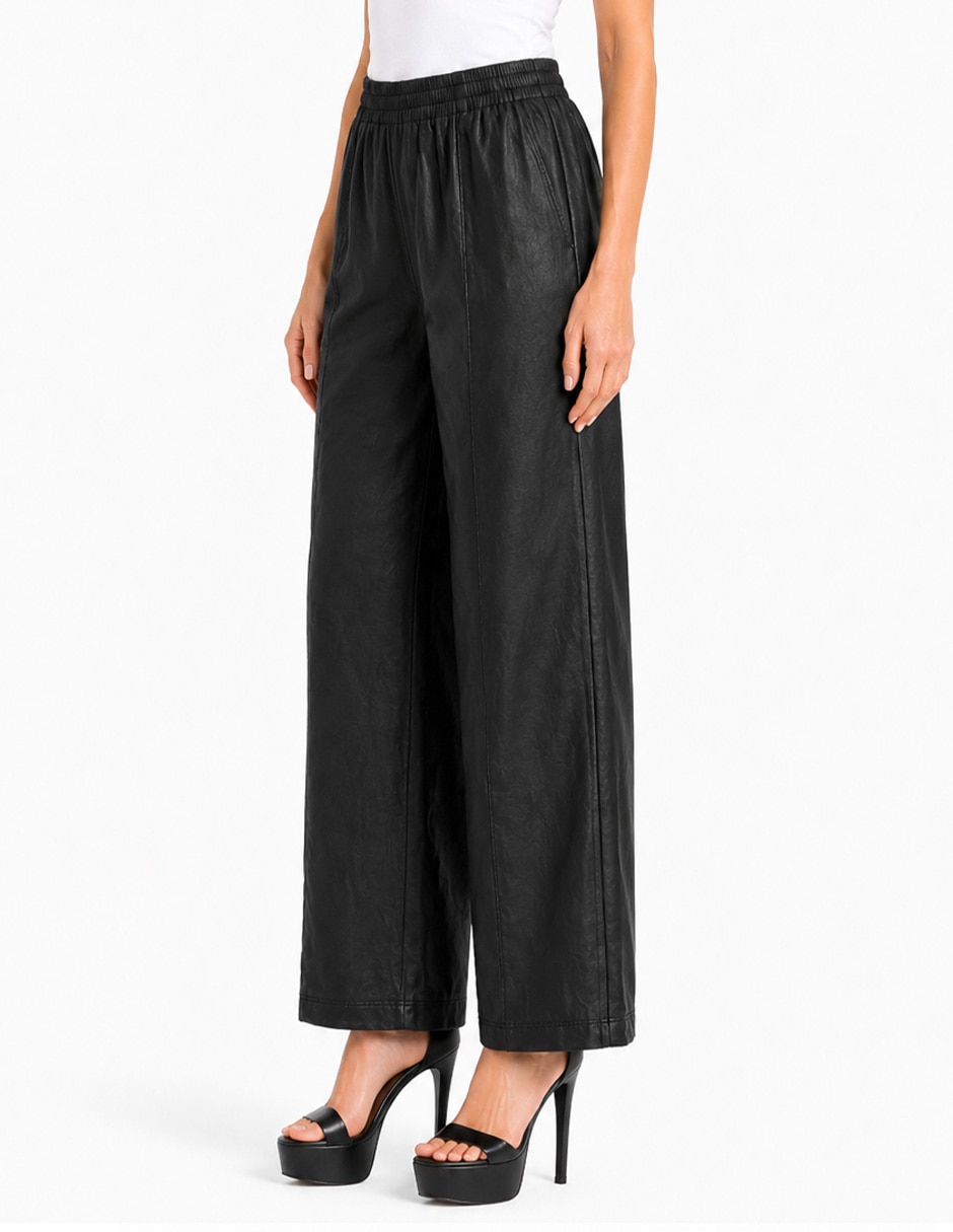 Pantalón delphy recto para mujer 3