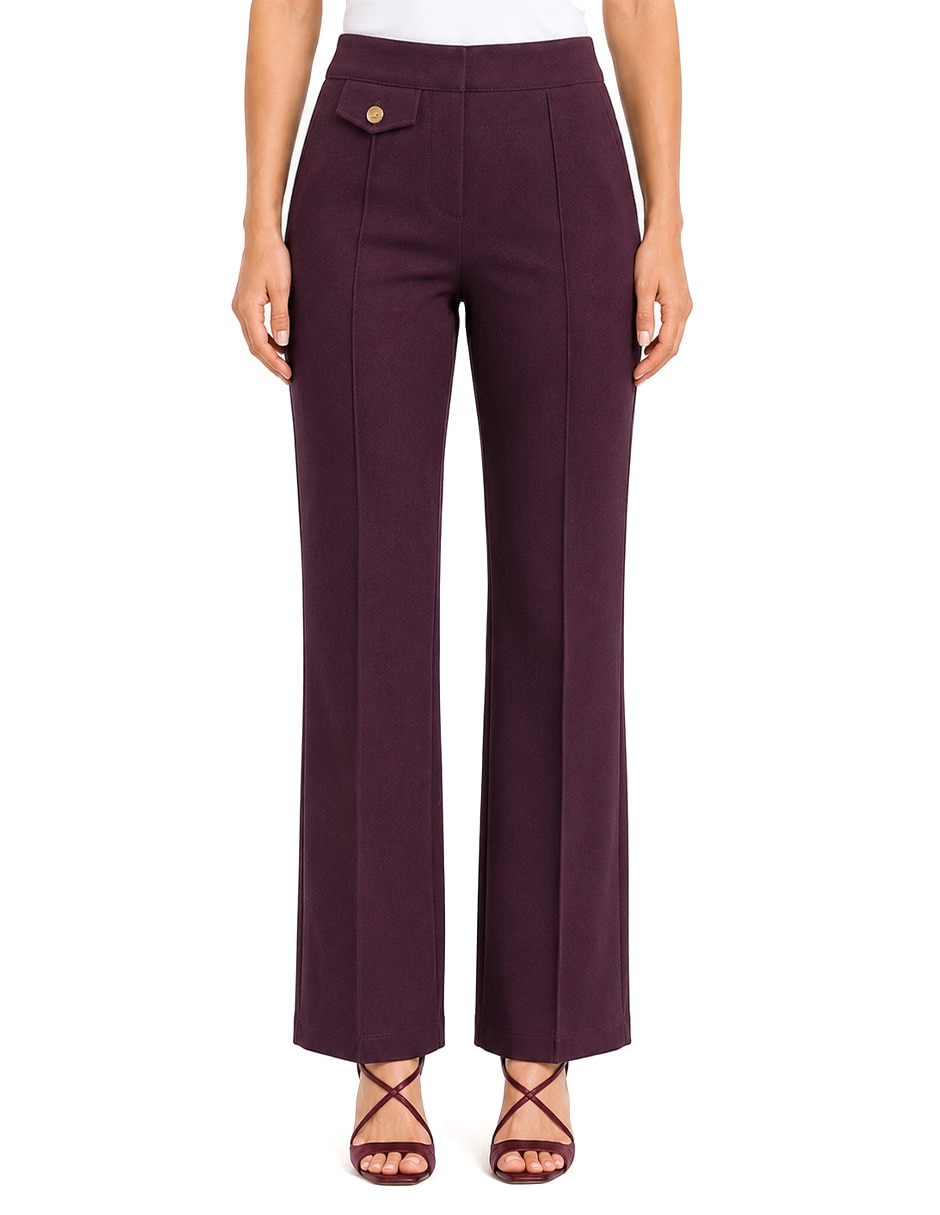 Pantalón esenciales recto para mujer Pantalón esenciales recto para mujer