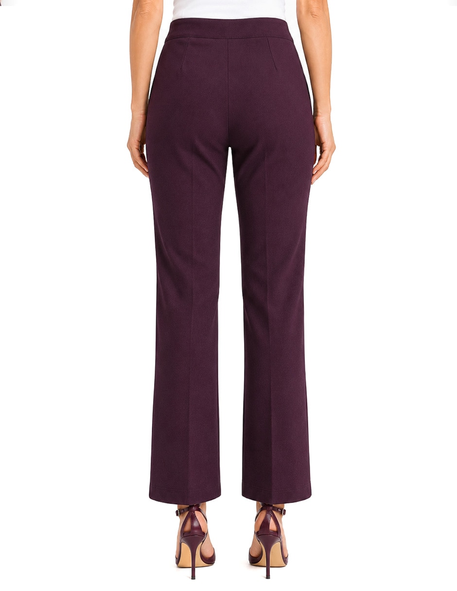 Pantalón esenciales recto para mujer 4