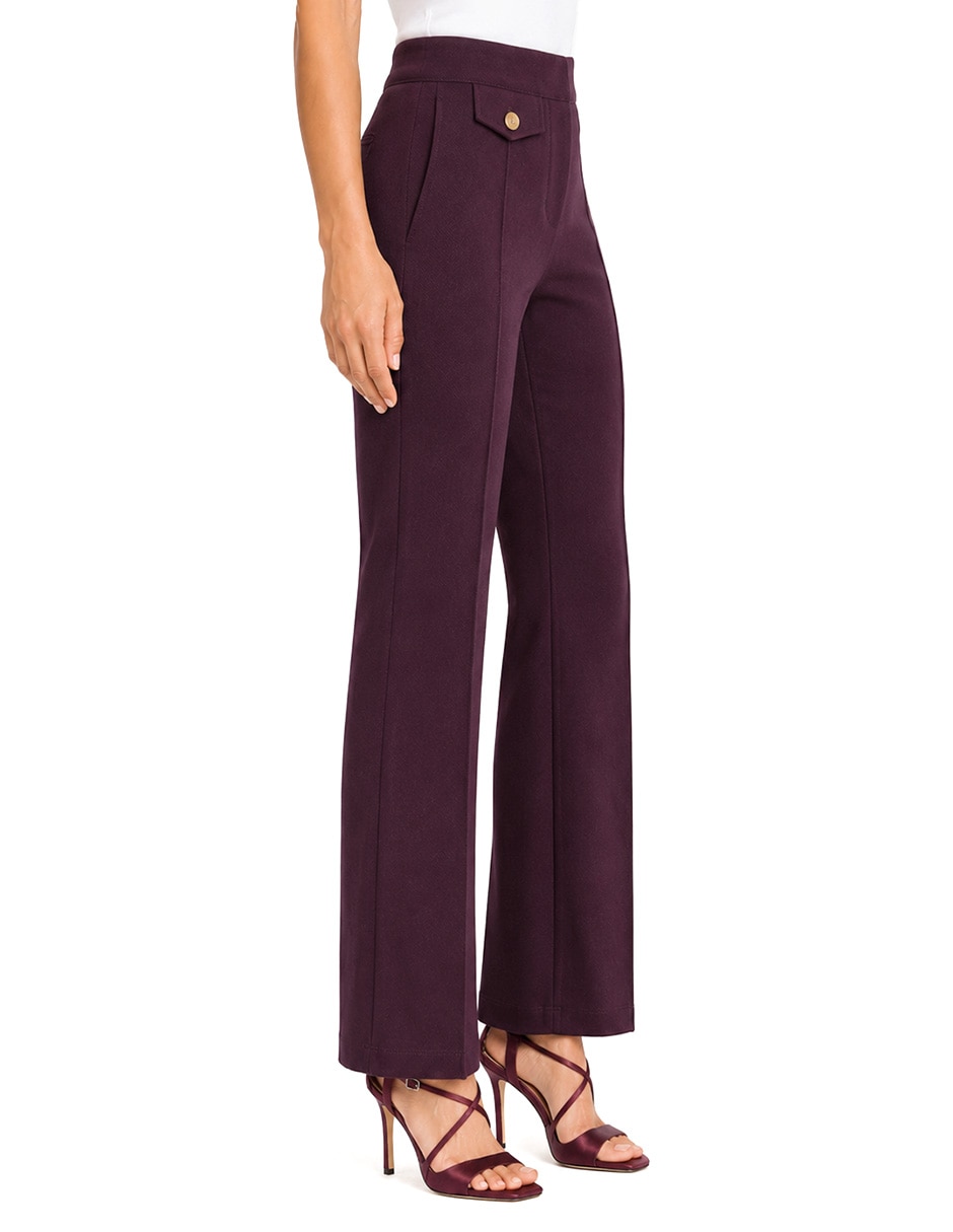 Pantalón esenciales recto para mujer 5