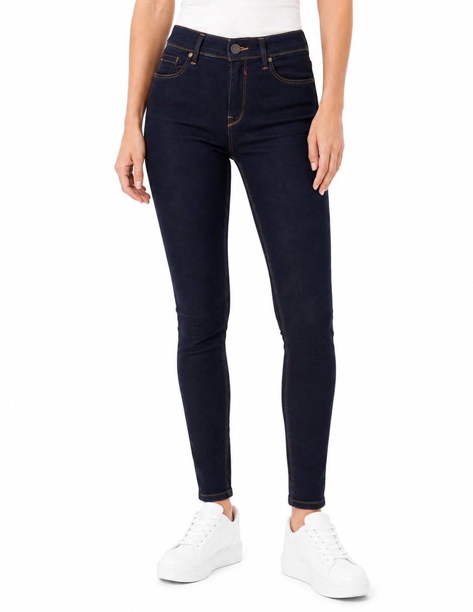 Jeans skinny a la cintura para mujer Jeans skinny a la cintura para mujer