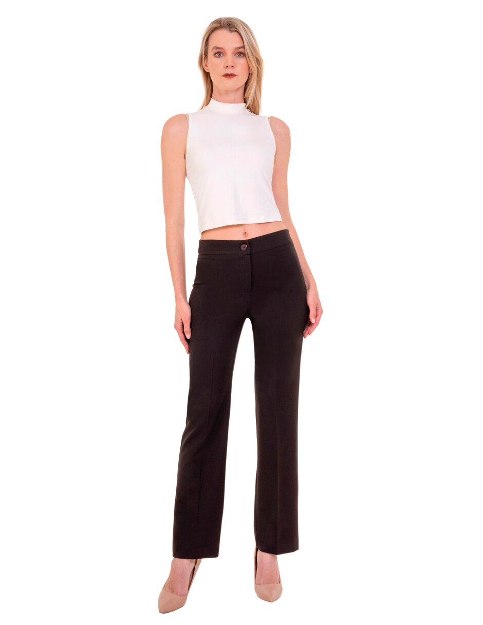 Pantalón de vestir regular para mujer 2