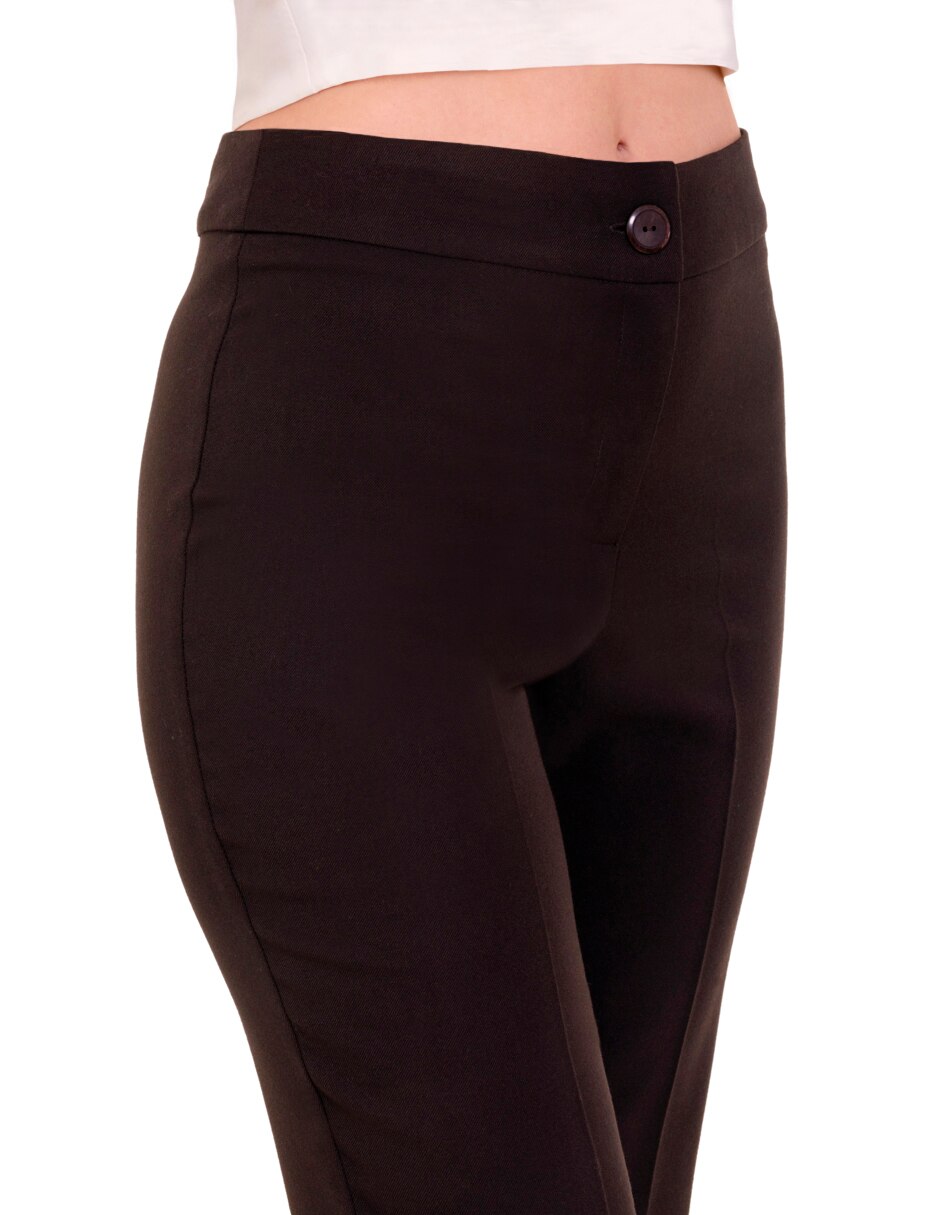 Pantalón de vestir regular para mujer 4