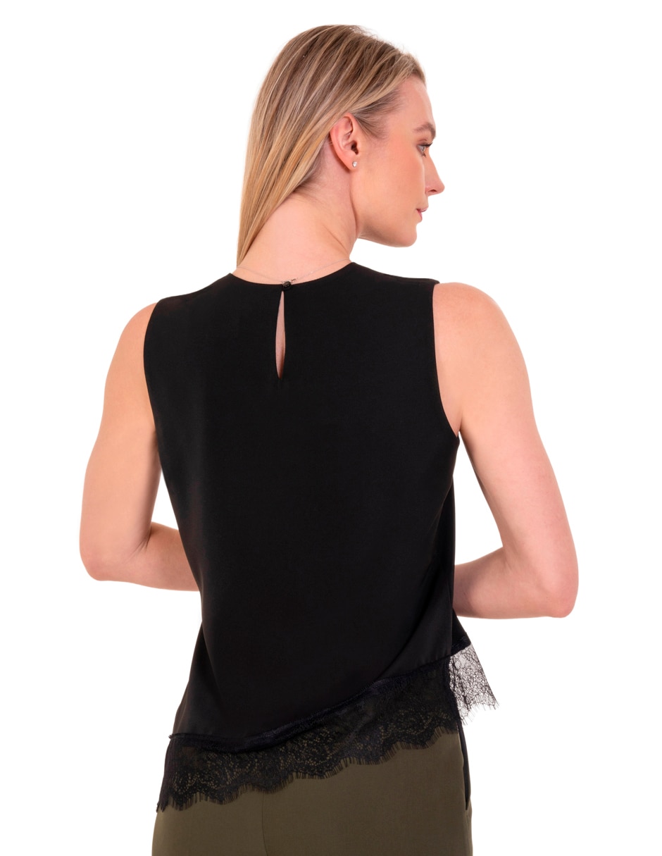 Blusa sin manga para mujer 3