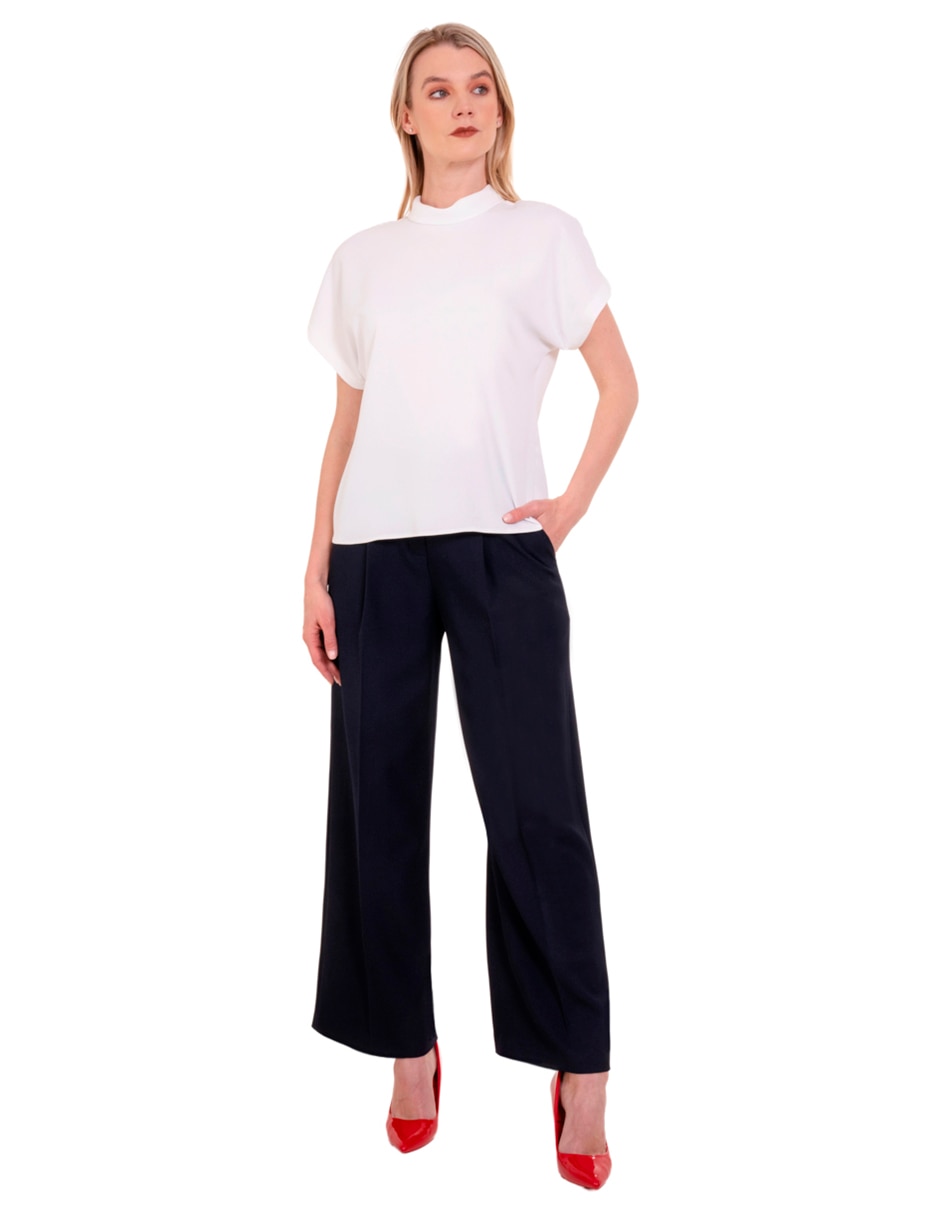 Blusa manga corta para mujer 2