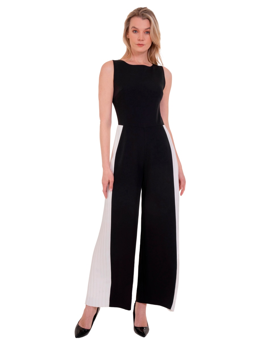 Jumpsuit casual estampado bloques de color para mujer Jumpsuit casual estampado bloques de color para mujer