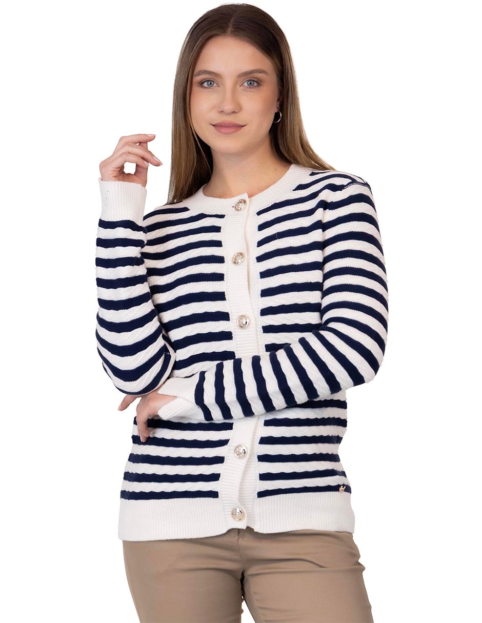Suéter cuello redondo para mujer Suéter cuello redondo para mujer