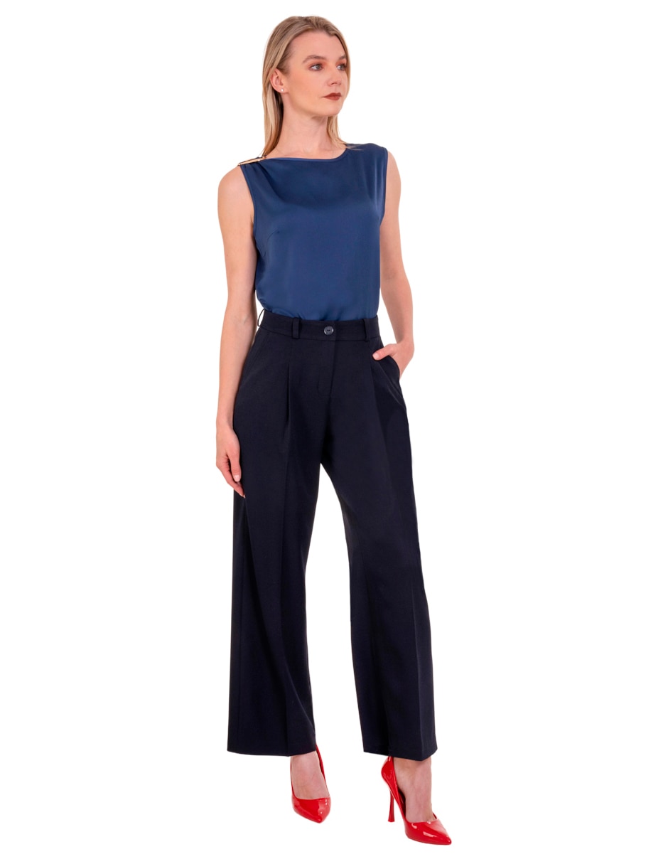 Pantalón de vestir regular para mujer 2