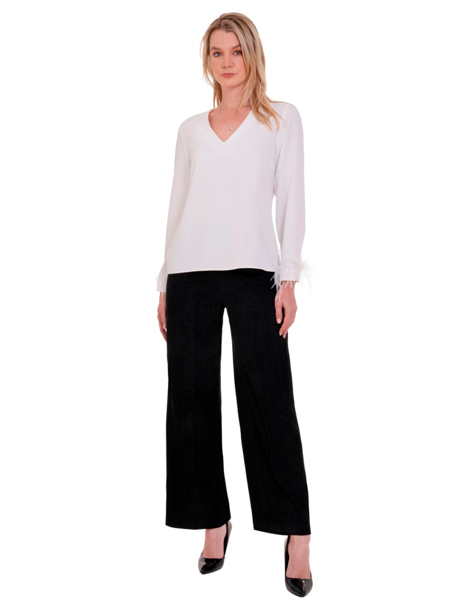 Blusa manga larga para mujer 2