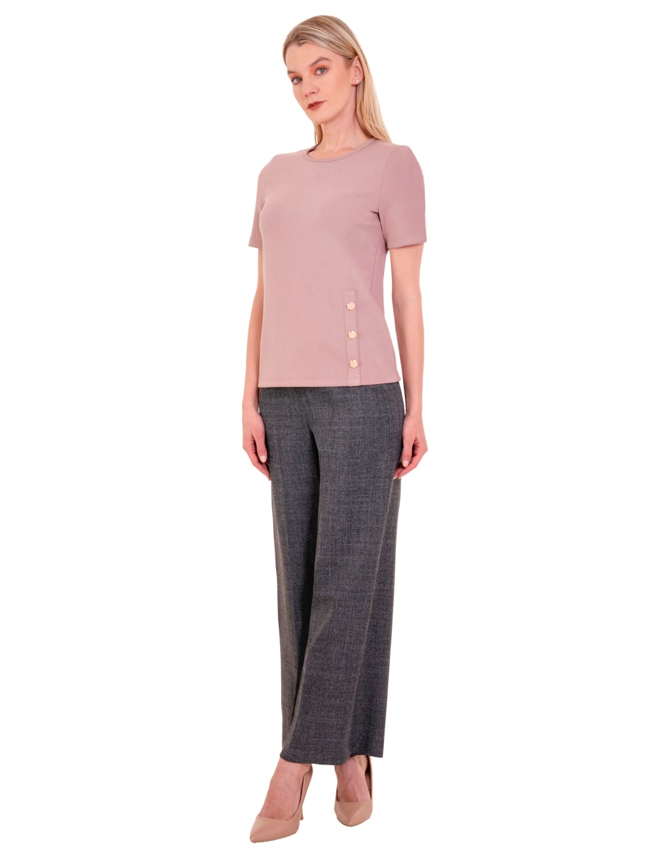 Blusa manga corta para mujer 2