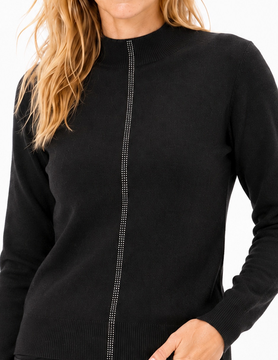 Suéter cuello alto para mujer 5