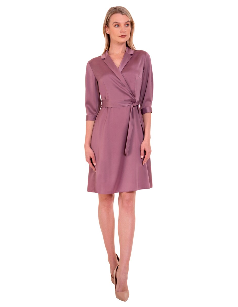 Vestido a la rodilla casual para mujer 2